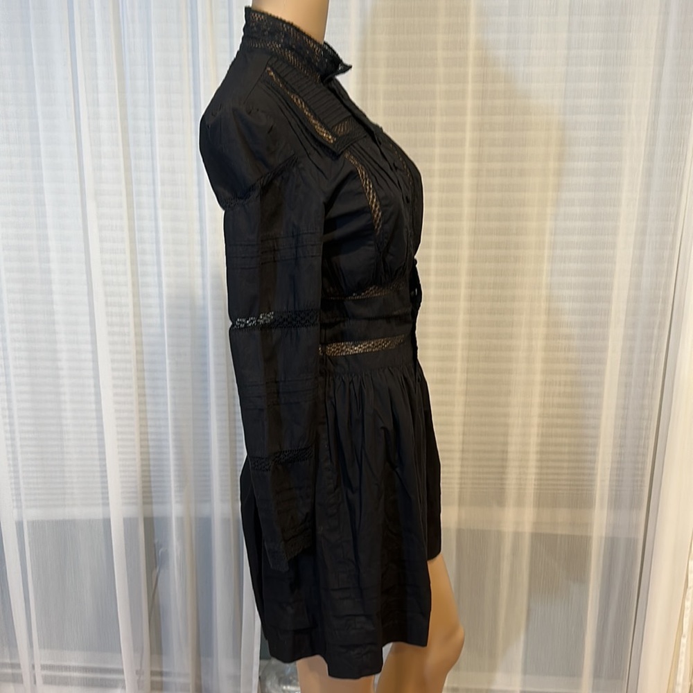 Maje Lace Trim Romper - Picture 7 of 11
